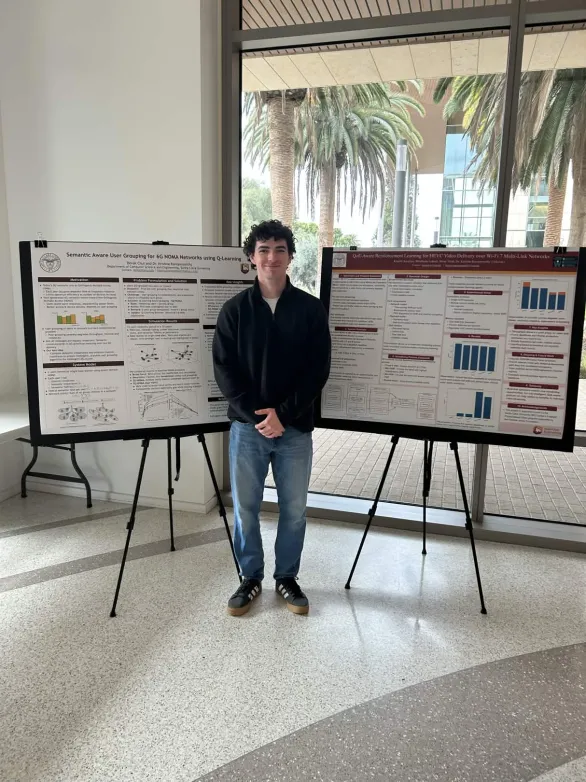 WIN Lab posters: Semantic NOMA and QoE-Aware RL